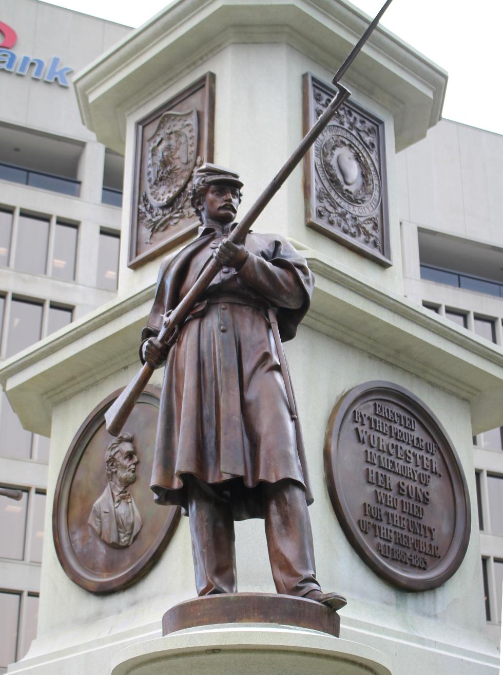 Worcester Massachusetts Civil War Veterans Memorial