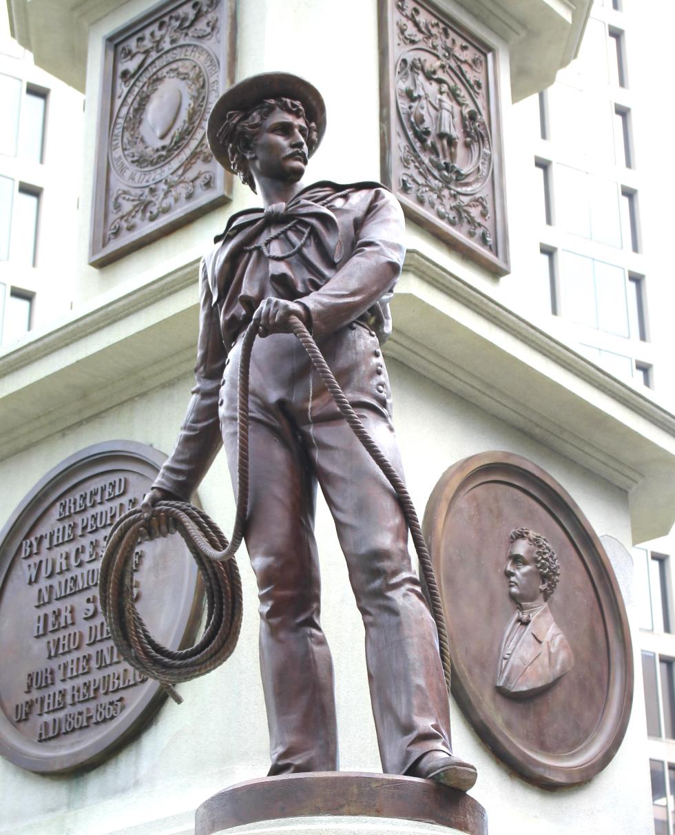 Worcester Massachusetts Civil War Veterans Memorial