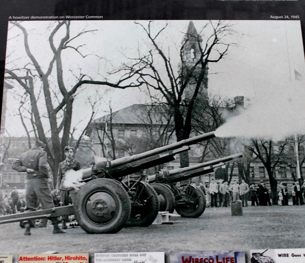 Worcester Massachusetts City Common World War II Veterans Memorial