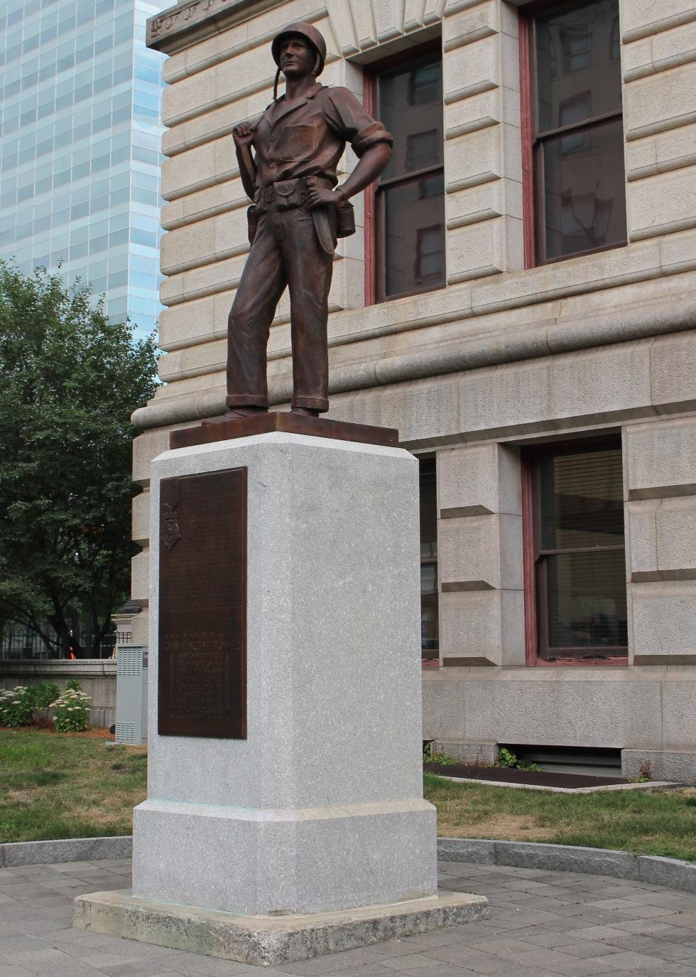 Gary Vincent Power - World War II Veteran Memorial - Worcester Massachusetts