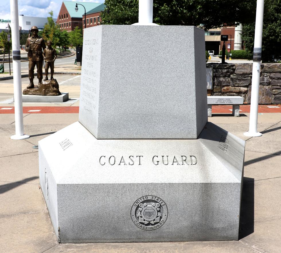 Worcester Massachusetts Korean War Veterans Memorial - Coast Guard