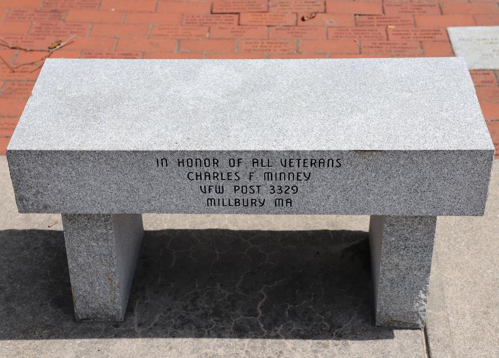 Worcester Massachusetts Korean War Veterans Memorial - Charles F Minney