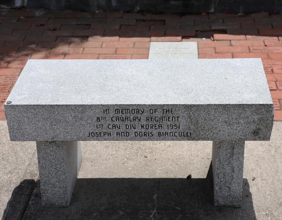 Worcester Massachusetts Korean War Veterans Memorial - 8th Calvary Regiment