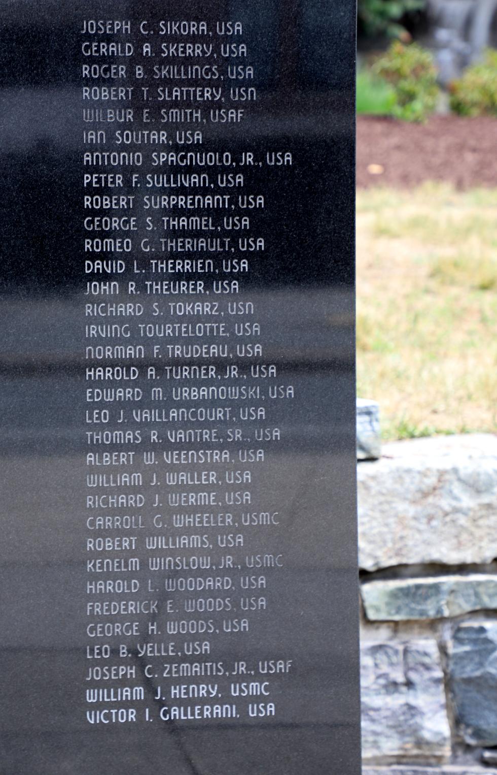 Worcester Massachusetts Korean War Veterans Memorial
