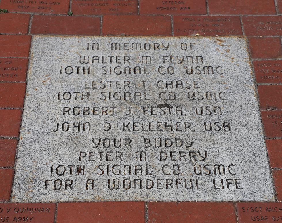 Worcester Massachusetts Korean War Veterans Memorial - Walter M Flynn